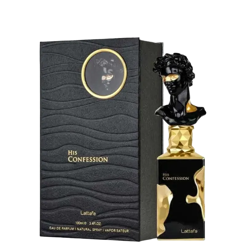 His Confession Lattafa Eau de Parfum - Perfume Masculino 100ml