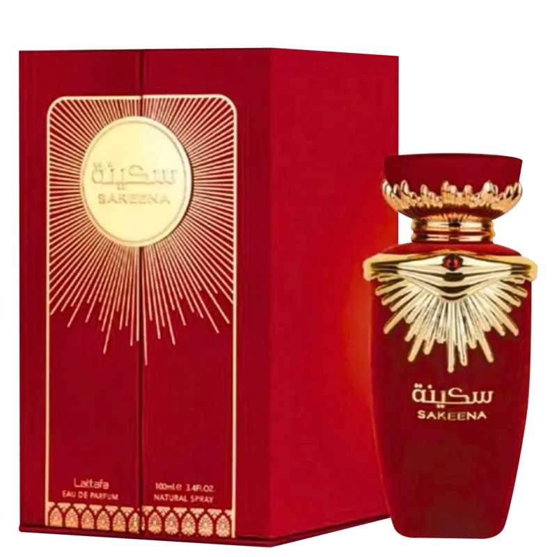 Sakeena Lattafa Perfumes Eau de Parfum - Perfume Feminino 100ml