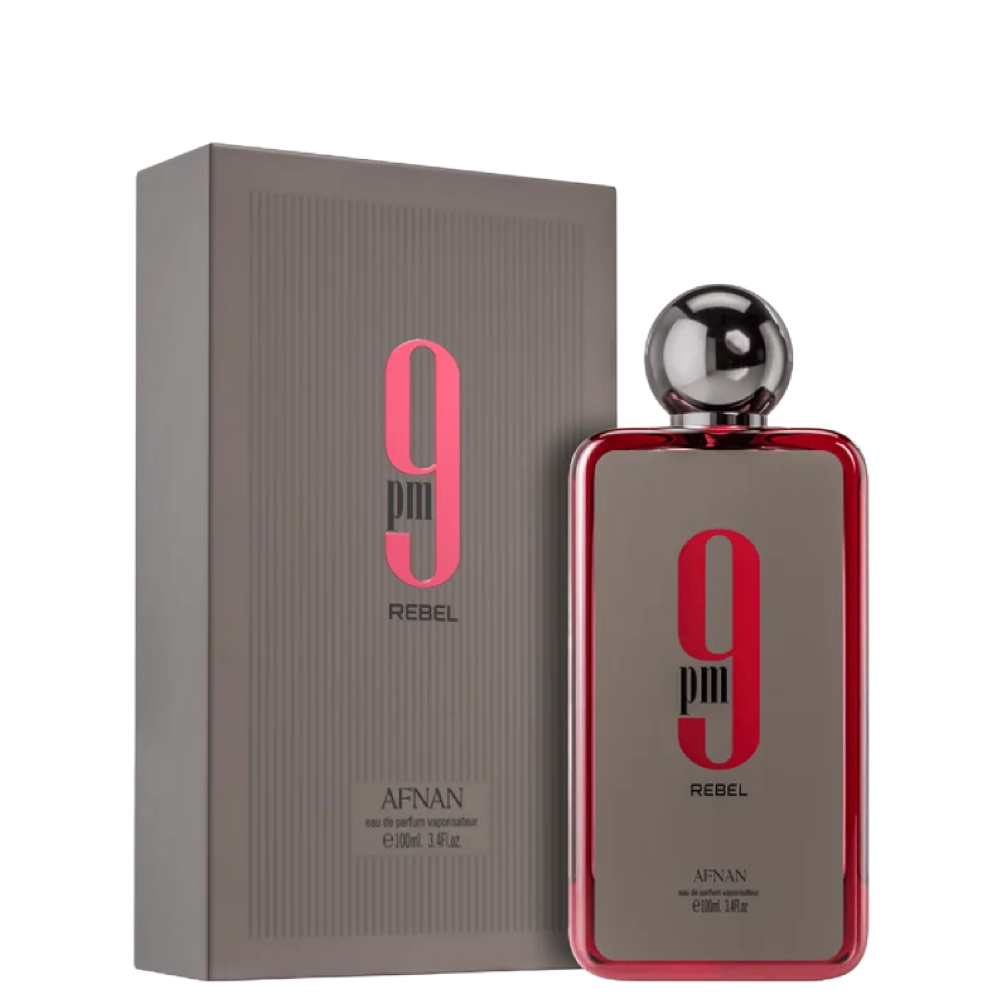 9pm Rebel Afnan Eau de Parfum - Perfume Unissex 100ml