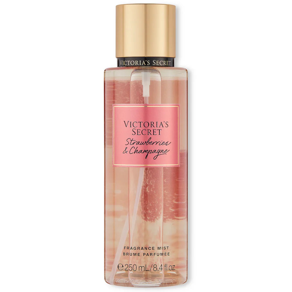 Body Splash Strawberries e Champagne Victorias Secret - 250ml