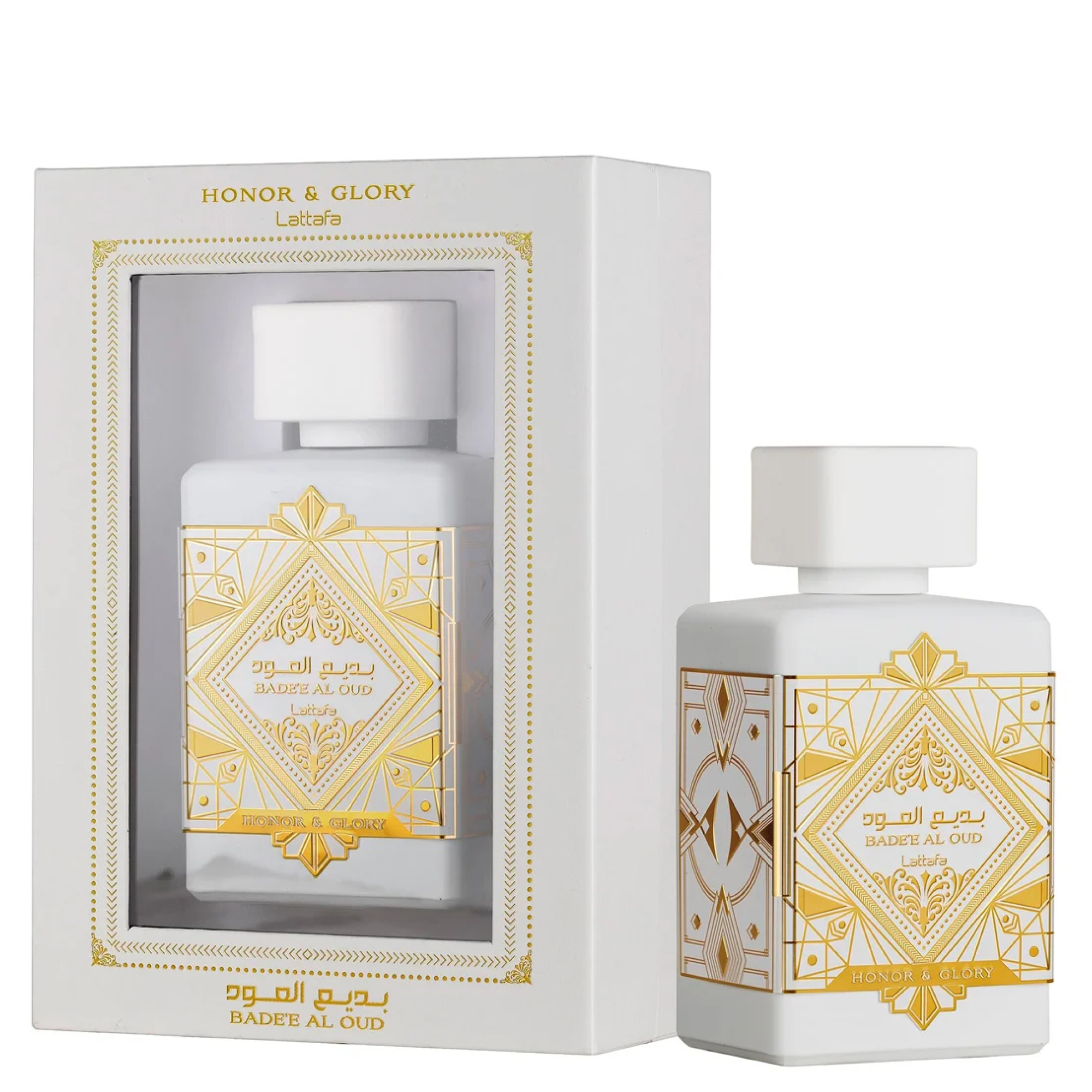 Bade’e Al Oud Honor & Glory Lattafa Eau de Parfum - Perfume Unissex 100ml