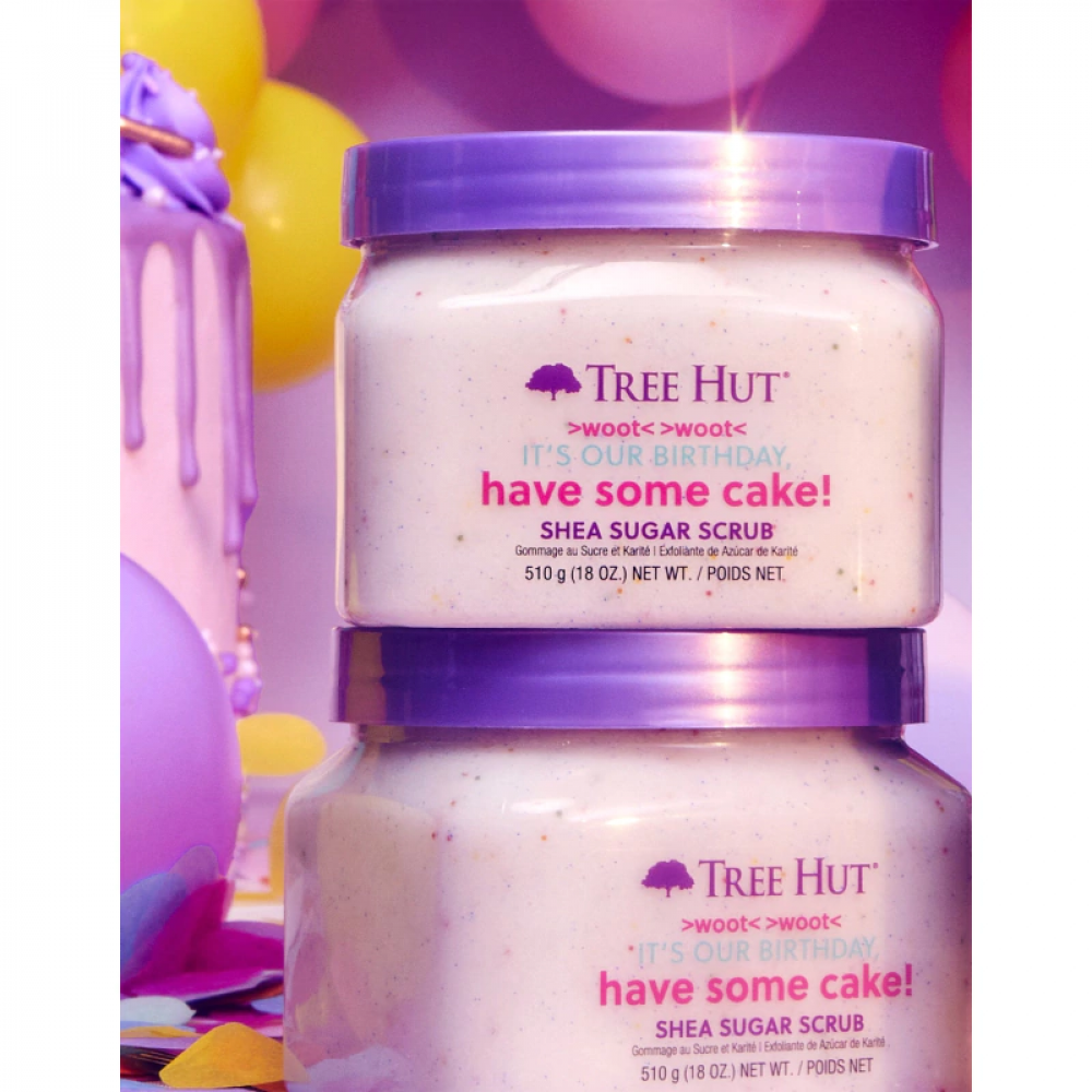 Esfoliante Tree Hut Birthday Cake 500g