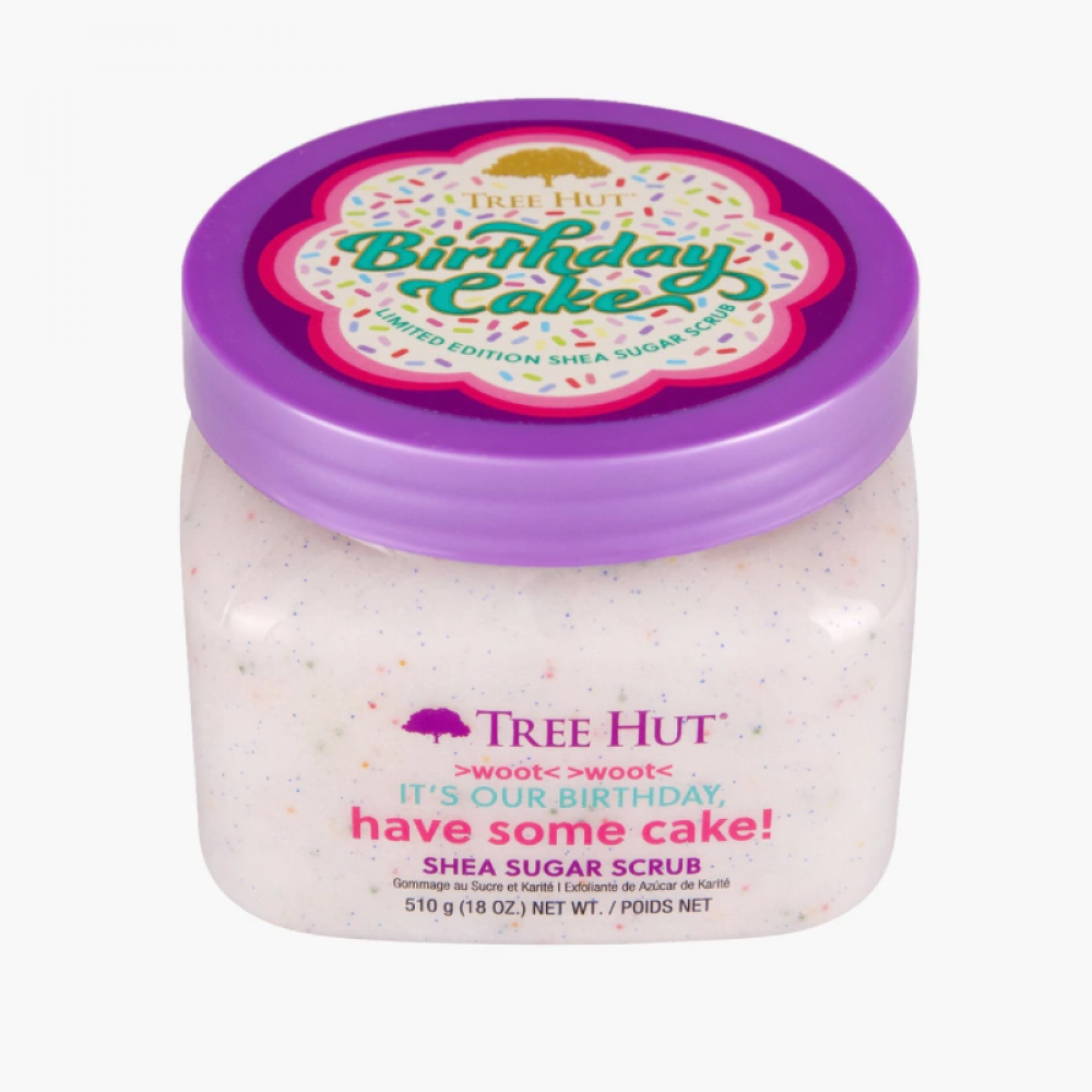 Esfoliante Tree Hut Birthday Cake 500g