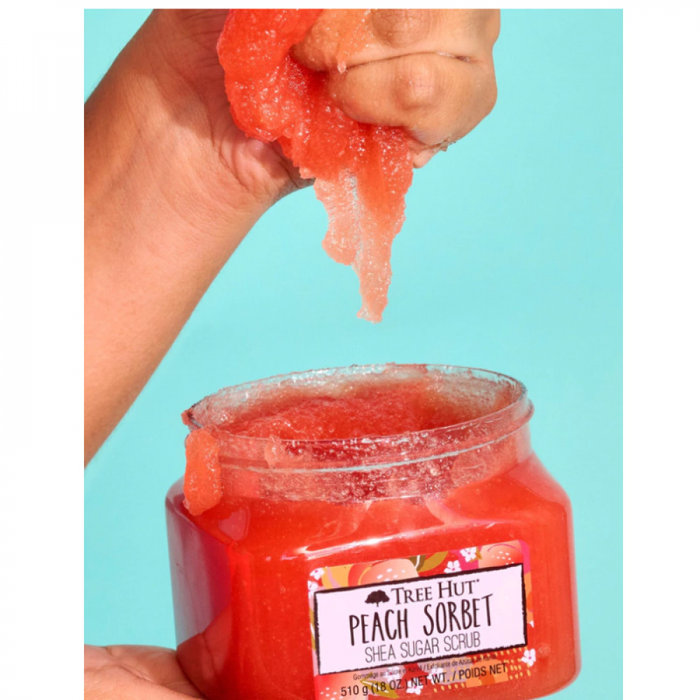 Esfoliante Tree Hut Peach Sorbet 510g